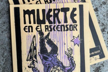 Muerte en el ascensor, la novela gráfica que revoluciona la Feria del Libro