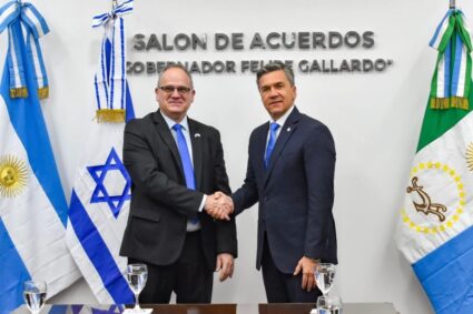 Zdero recibió al embajador de Israel y avanzó en una agenda de cooperación para Chaco