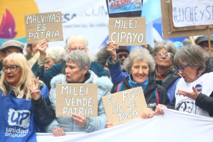 Megaoperativo policial en Congreso por la marcha de jubilados: la crítica situación de los adultos mayores